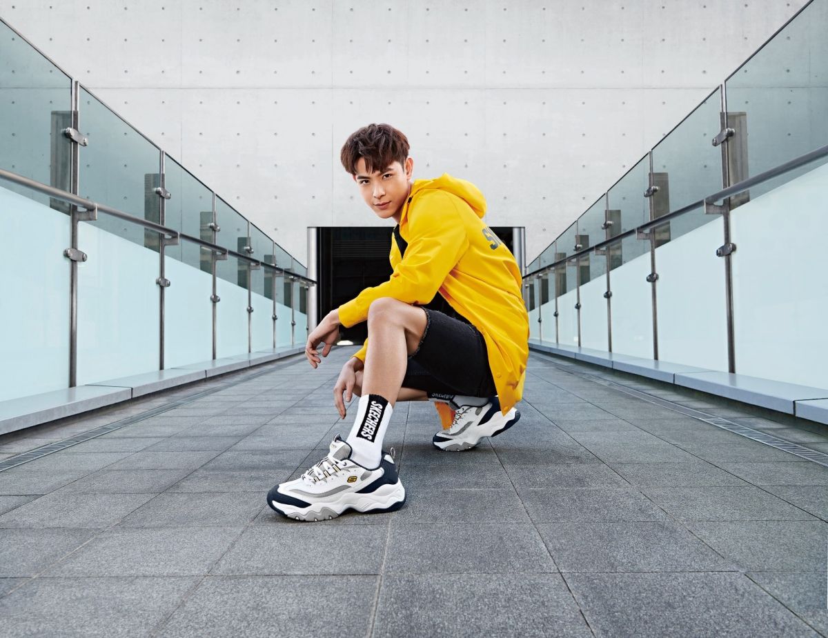 ▲ SKECHERS 2020 最新代言人連晨翔
潮流懂玩 天生好動
完美演繹Z世代潮玩風格。（圖/公關照片）