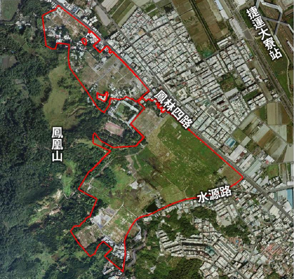 ▲高雄第81期市地重劃區位於大寮區，北接鳳山區。（圖／高雄市政府地政局土地開發處官網）。