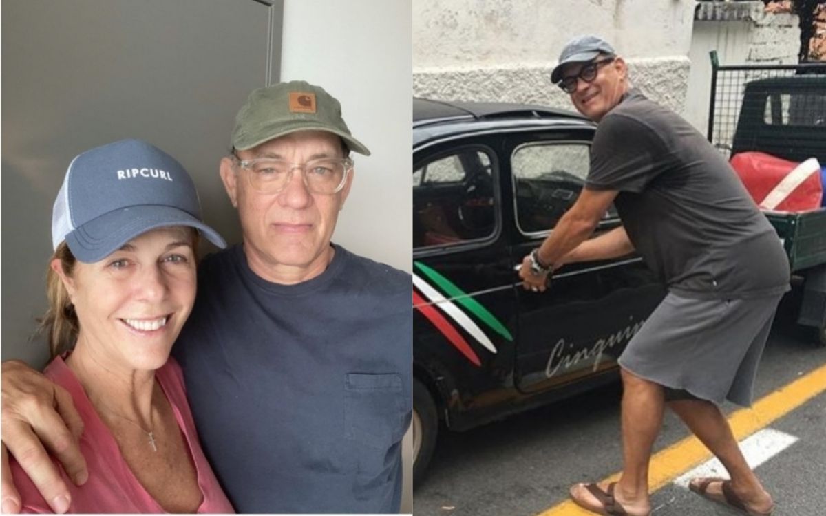 ▲湯姆漢克斯夫婦先前確診新冠肺炎。（圖／翻攝湯姆漢克斯IG） 