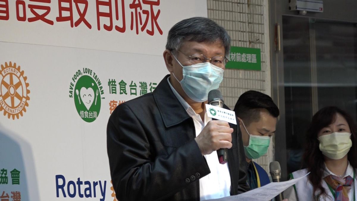 台北市長柯文哲。 (圖/記者林調遜攝)