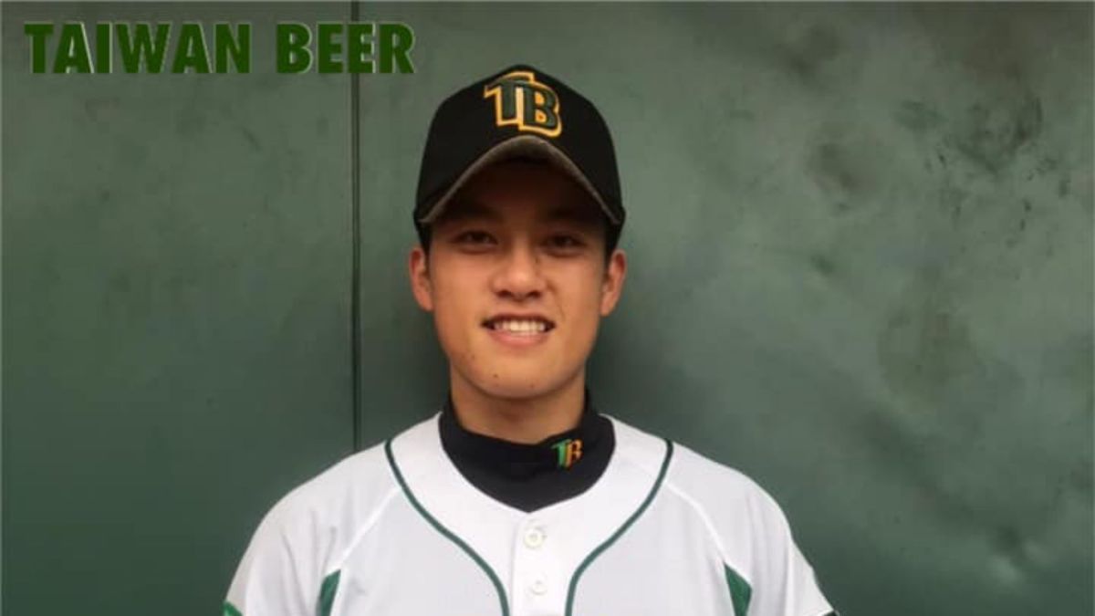 莊陳仲敖。（圖／取自台灣啤酒棒球隊粉絲團）