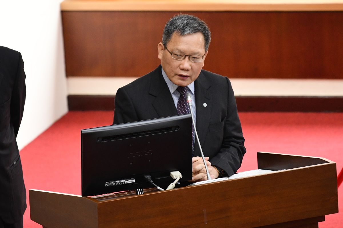 ▲財政部長蘇建榮立法院財委會備詢。（圖／記者林柏年攝，2020.3.30）