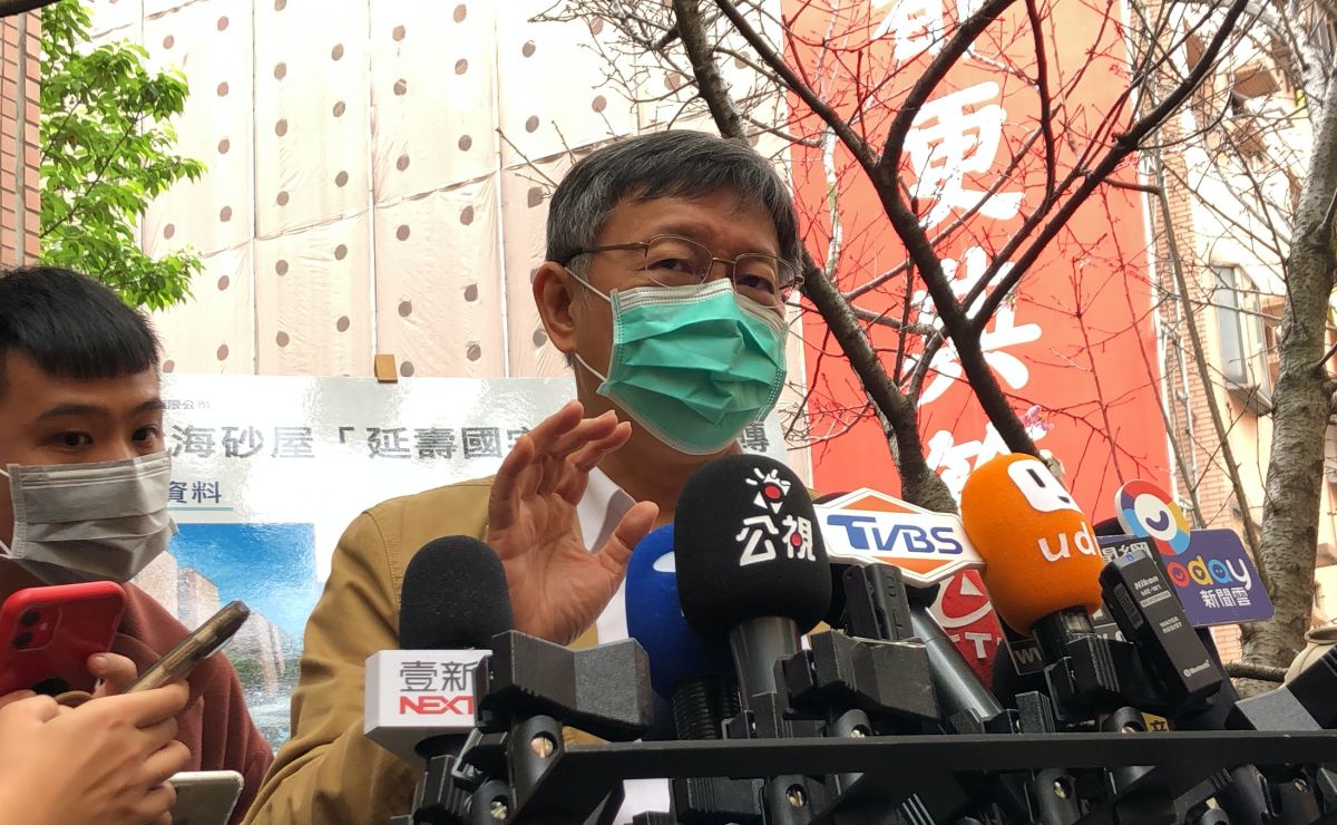 ▲台北市長柯文哲。（圖／記者丁上程攝, 2020.3.30）