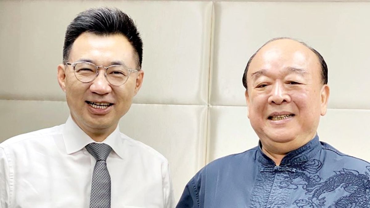 ▲國民黨主席江啟臣曾與不分區立委吳斯懷見面懇談。( 圖 / 翻攝吳斯懷臉書 )