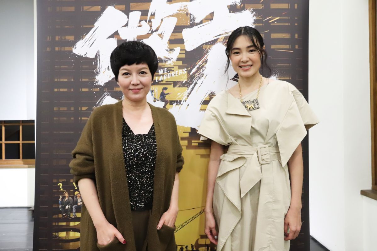 ▲《做工的人》苗可麗（左）與曾珮瑜（右）堪稱本劇的女力代表。（圖 / 大慕影藝提供）
