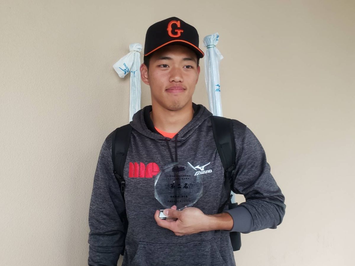 文化大學強棒孫易伸。（圖／黃建霖攝）