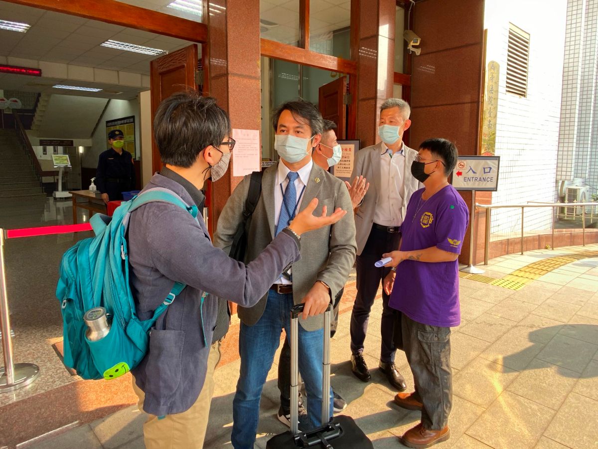 ▲台南歸仁雙屍命案，今（30）日再度開庭審理。（圖／記者陳聖璋攝，2020.03.30）