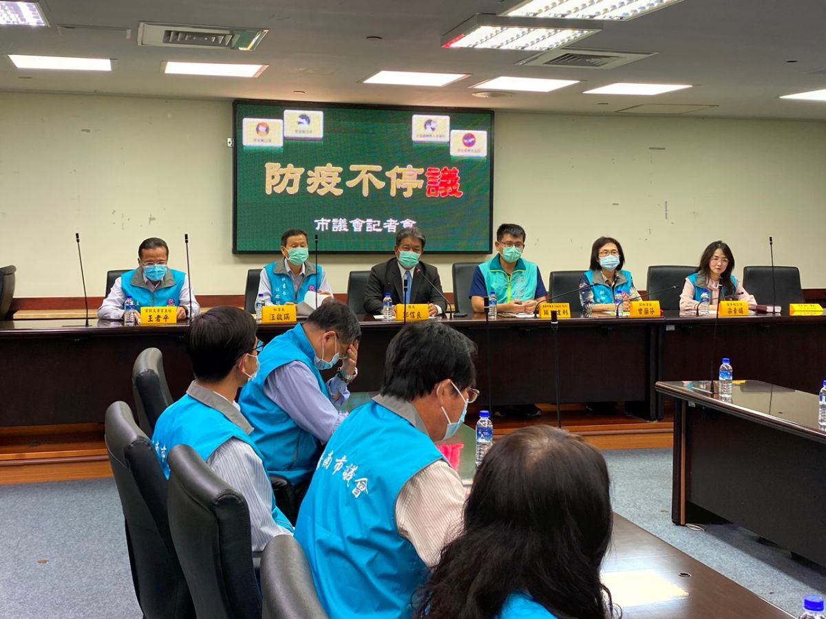 ▲防疫不停議！台南市議長郭信良表示，台南市議會已準備好了，定期會如期舉行。（圖／記者陳聖璋攝，2020.03.31）