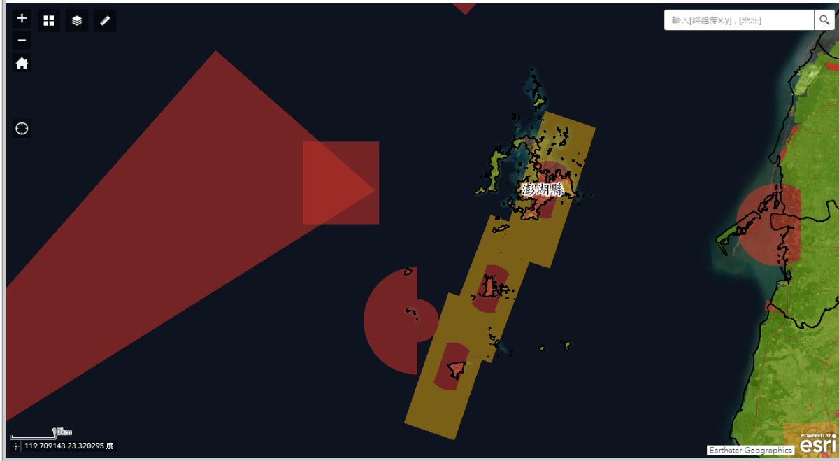 ▲澎湖縣政府為配合民用航空法無人機專章施行日期於31日完成公告，為提供適合的遙控無人機飛行環境，澎湖的飛行空域採取負面表列。（圖／立委楊曜臉書）