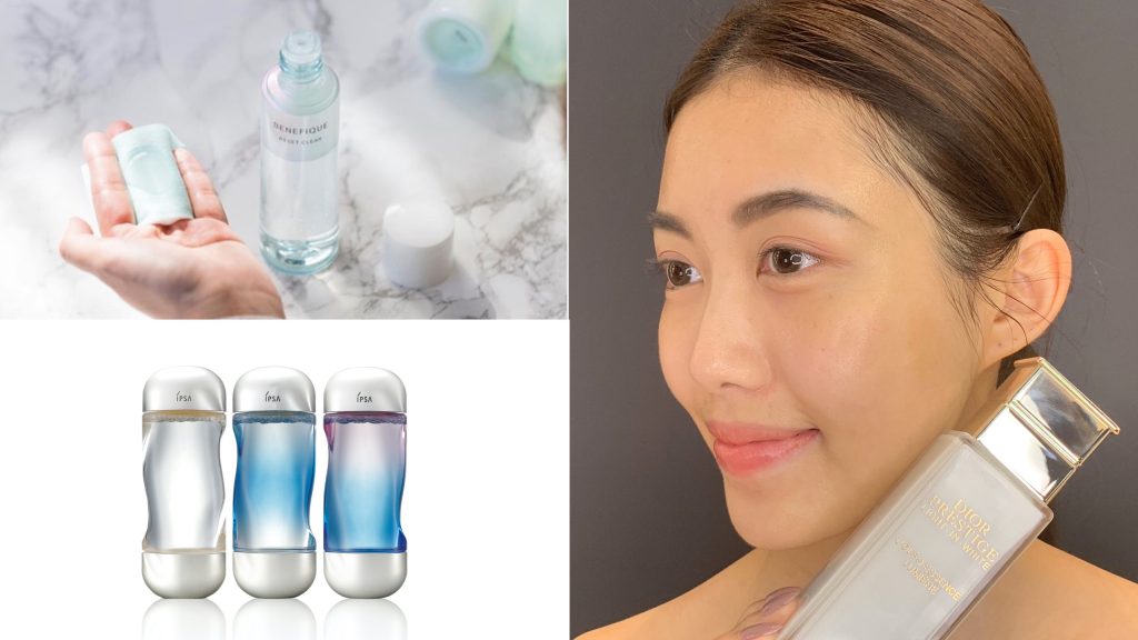 ▲好的化妝水可增加保養品的吸收率。（圖／記者駱映儒攝、翻攝自IG@benefique.official、IPSA）