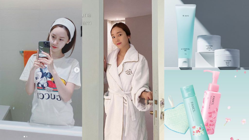 ▲清潔是保養的第一步。（圖／翻攝自ig@yoona__lim、jessica.syj）