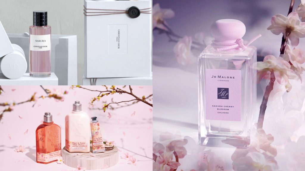▲2020櫻花調香水。（圖／迪奧、歐舒丹、JO MALONE官網）