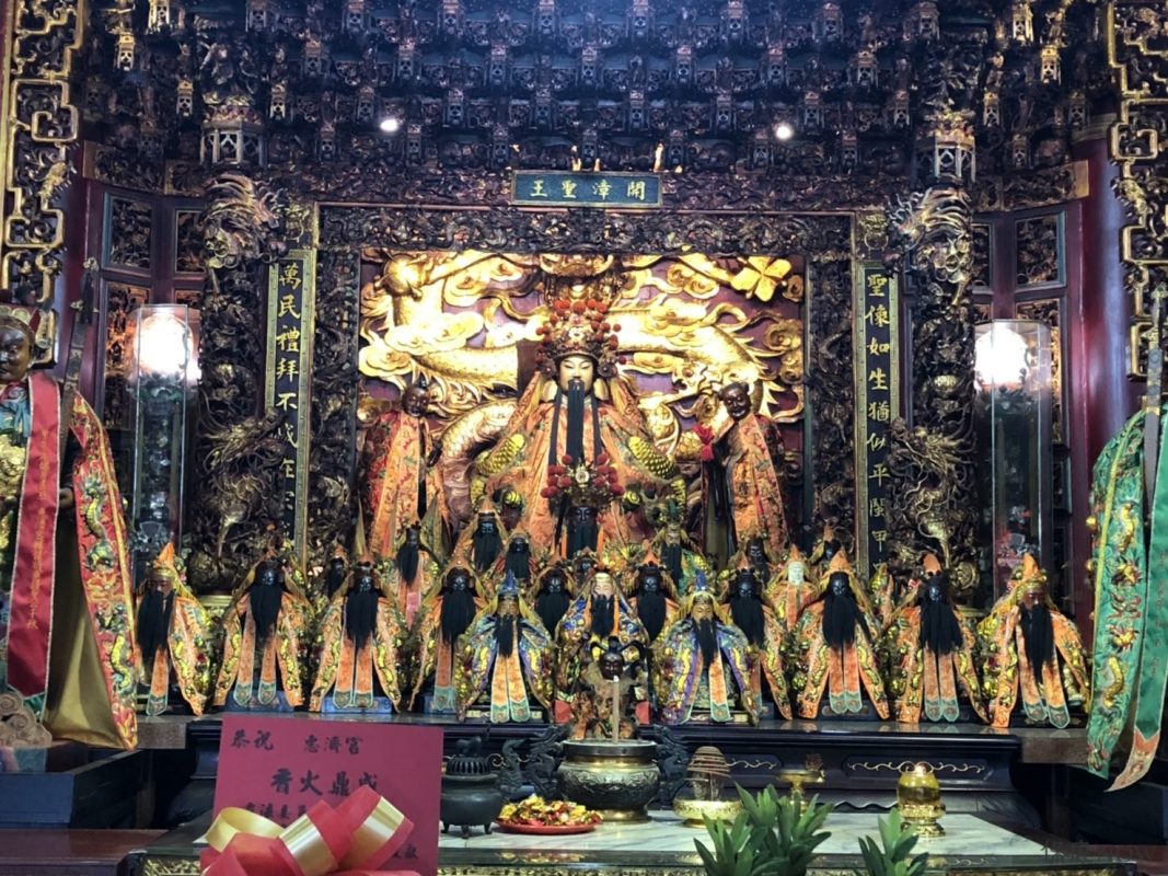 開漳聖王。（圖／記者連宜方攝）