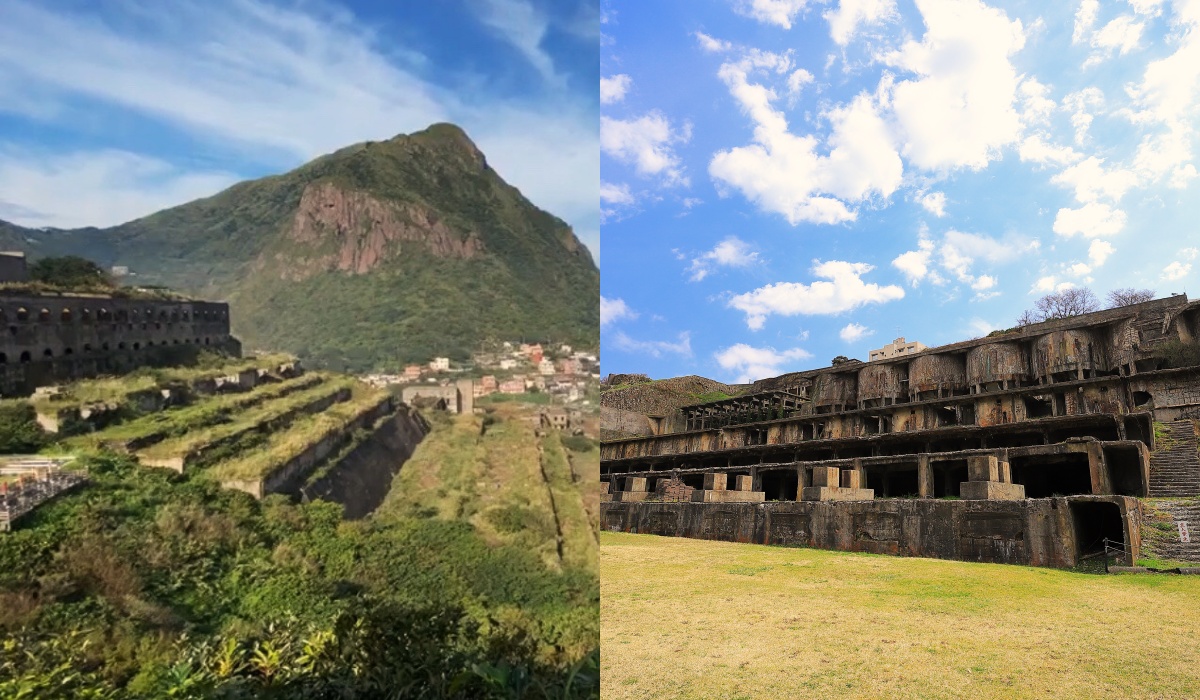 ▲新北水湳洞十三層遺址(左)、新瀉佐渡島北澤浮游選礦場(右)。(圖/新北市政府觀光旅遊局ig、佐渡観光photo)