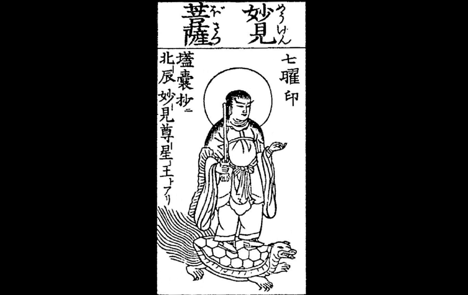 日本有著妙見菩薩信仰。（圖／公有領域）