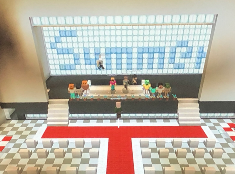 停課防疫！日小學生在《Minecraft》舉行畢業典禮
