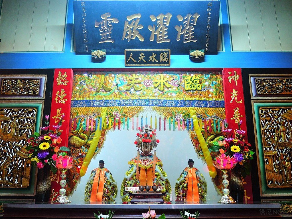 臨水夫人在台灣有鼎盛香火。（圖／WIKI共享資源，雲角攝）