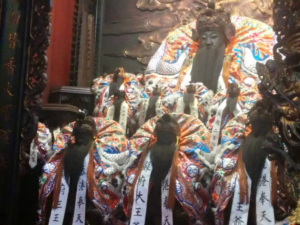 鹿港奉天宮蘇府王爺。（圖／翻攝自鹿港奉天宮-蘇府大二三王爺開基祖廟粉專）