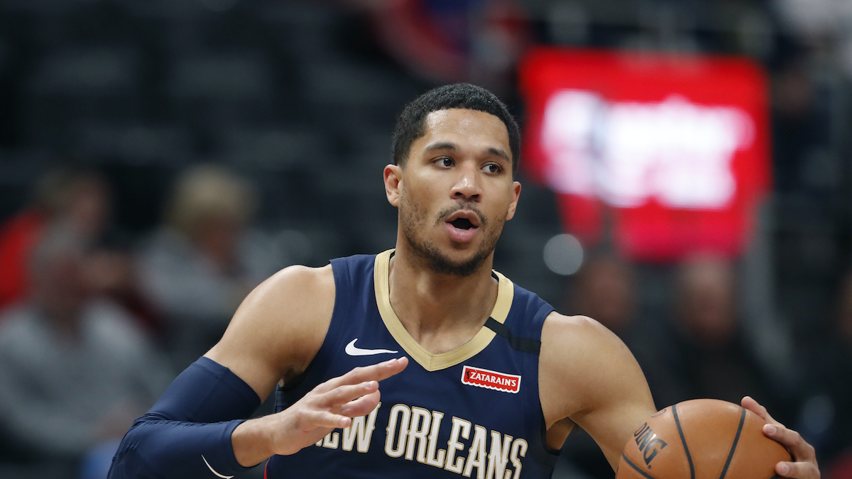 鵜鶘隊得分後衛Josh Hart。（圖／美聯社／達志影像）