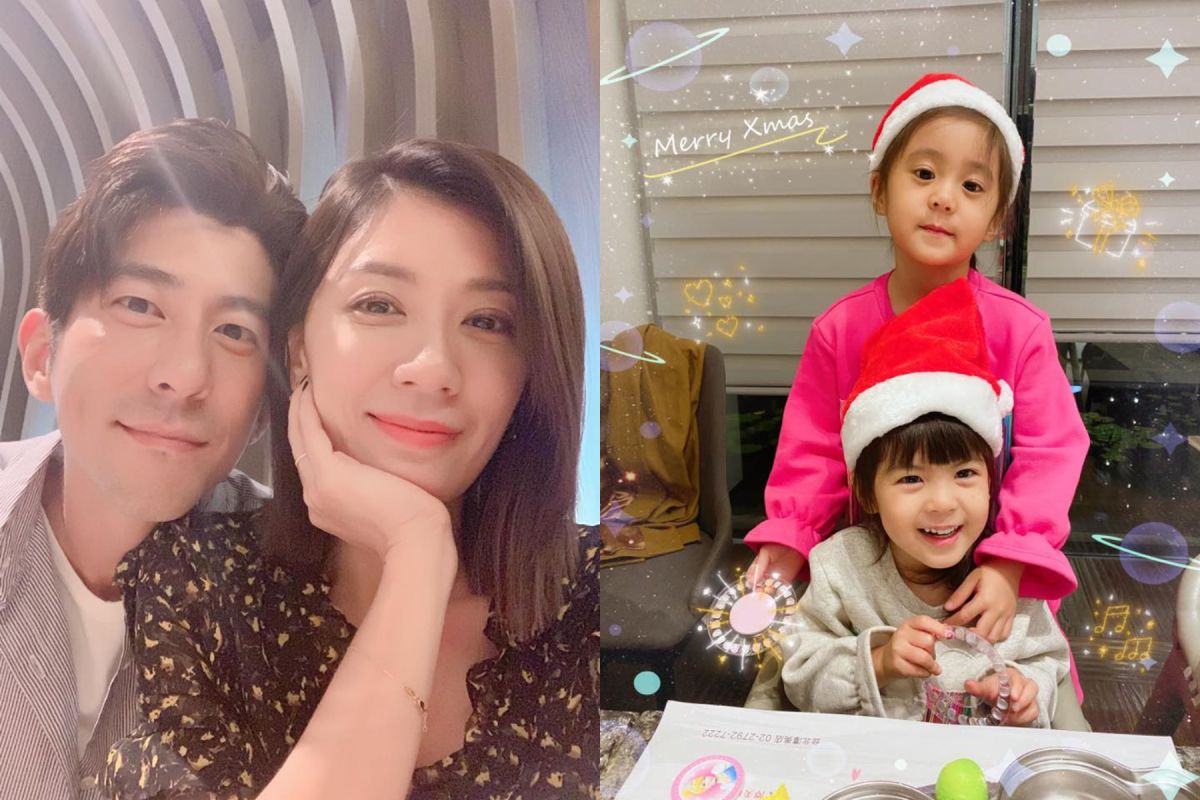 ▲咘咘希望媽媽健康，讓賈靜雯很感動。（圖 / 翻攝賈靜雯臉書）