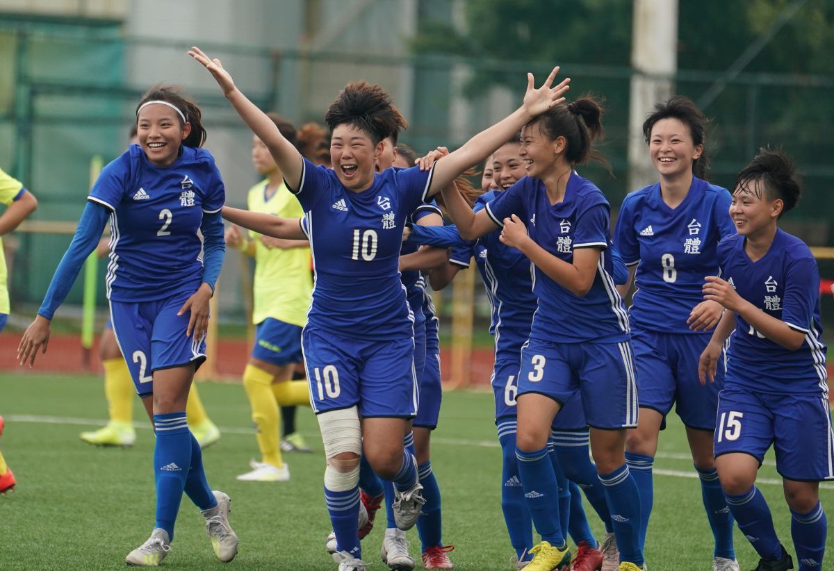 ▲臺體10號田中麻帆進球。（圖／大專體總提供）