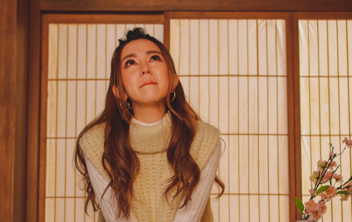 ▲鄧紫棋演唱〈很久以後〉哭到不行。（圖／華映）