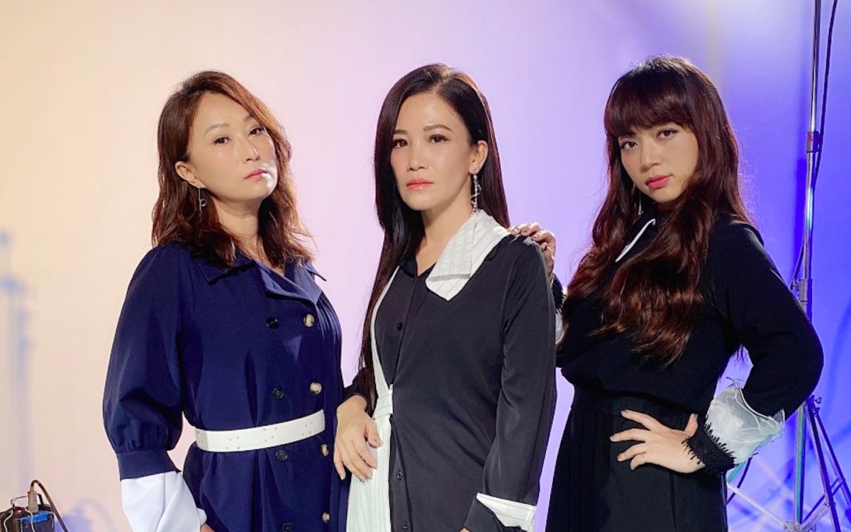 ▲黃妃、王瑞霞、秀蘭瑪雅合體演唱遊戲主題曲〈上水的輪迴〉。（圖／米樂士娛樂提供）