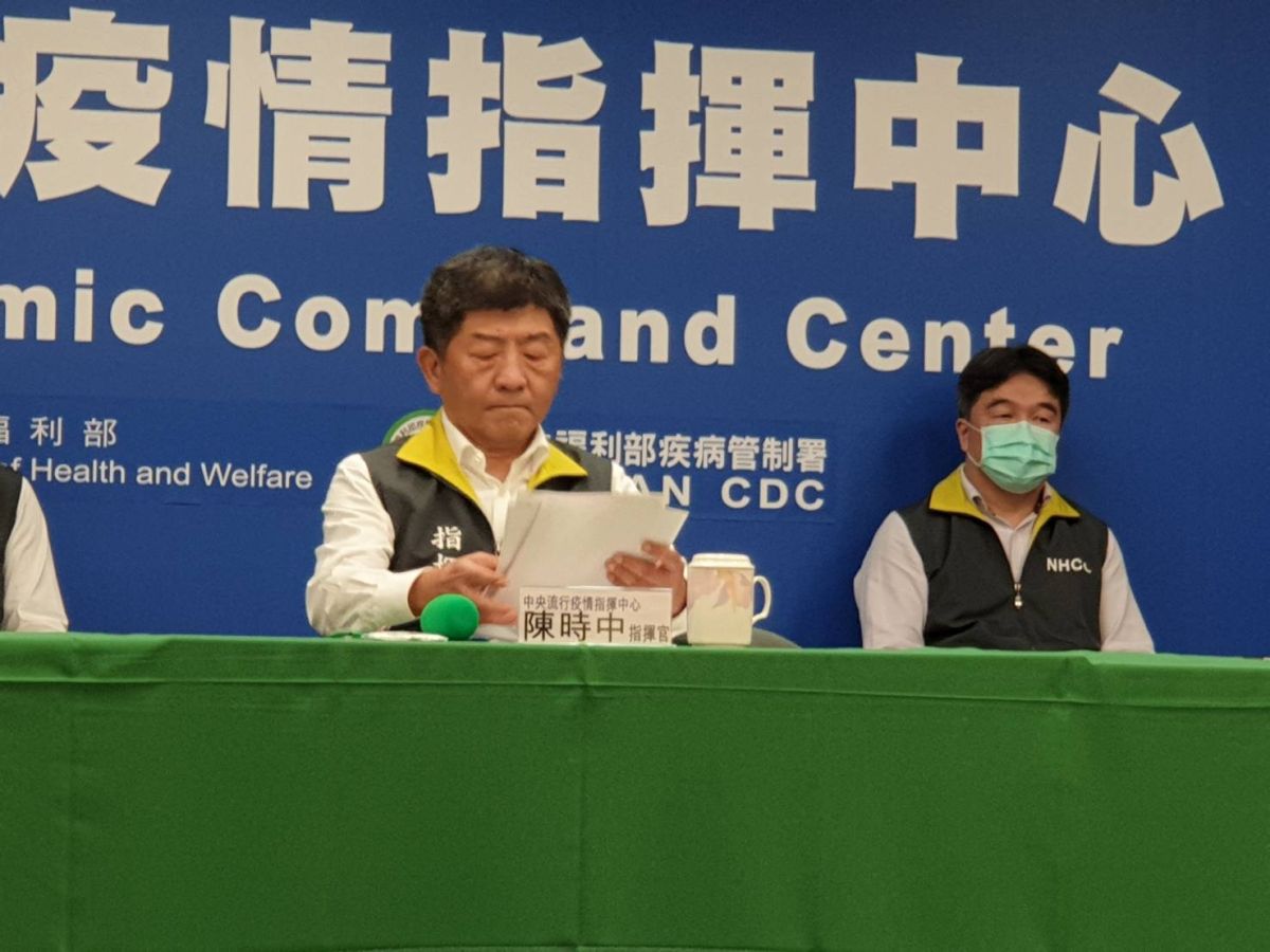 ▲中央流行疫情指揮中心今（3）日公布國內新增9例新冠肺炎確診案例。（圖／記者許家禎攝）