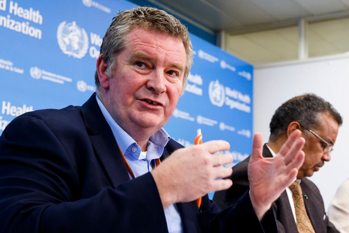 ▲世衛緊急事件小組首席專家萊恩(左)。資料照。（圖／美聯社／達志影像）