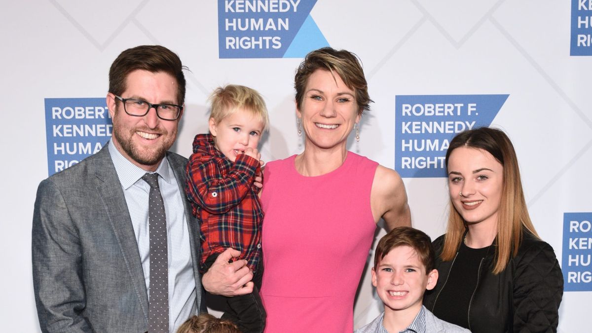 ▲梅芙‧湯森‧麥金一家。資料照。（圖／翻攝自 USA Today ）