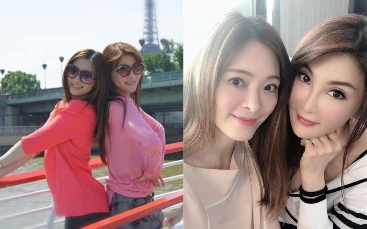 ▲楊麗菁（右）陪伴劉真（左）走過許多酸甜苦辣。（圖／翻攝楊麗菁臉書） 