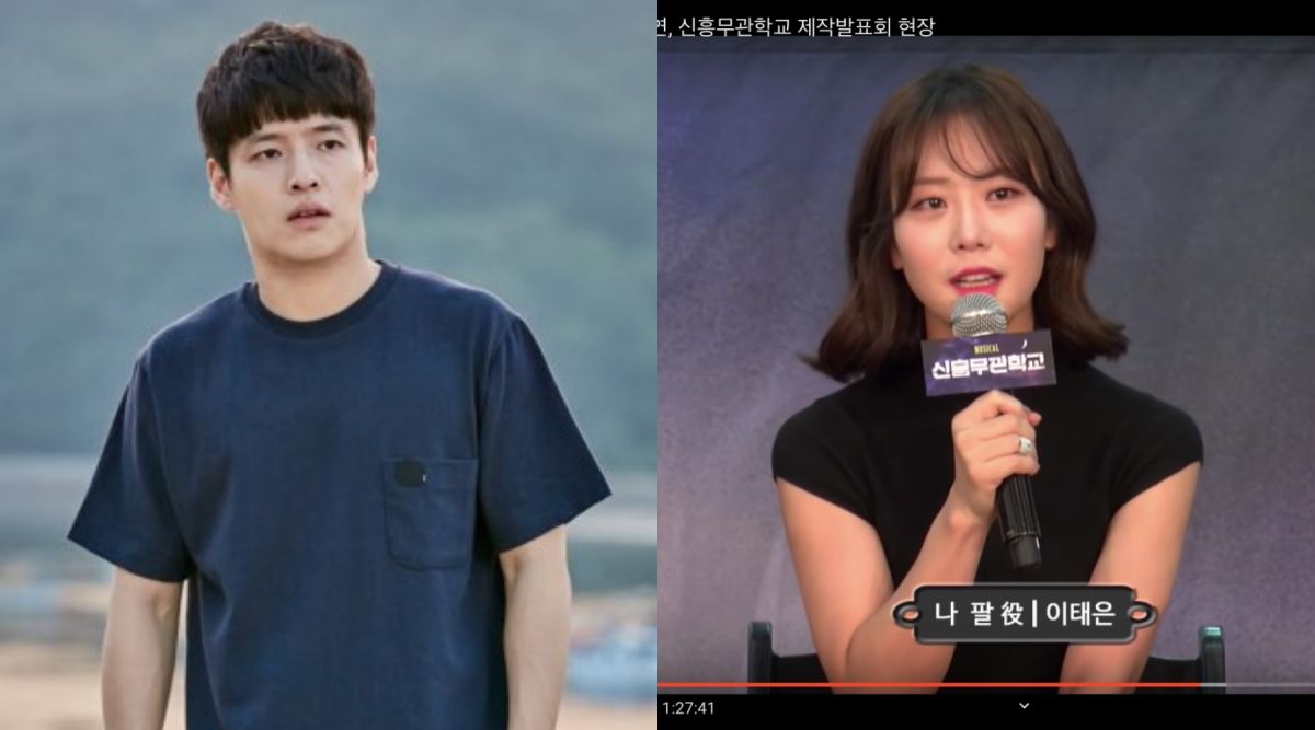 ▲姜河那否認跟李泰恩交往。（圖／姜河那Twitter、대한민국 육군 [ROK ARMY] YouTube）