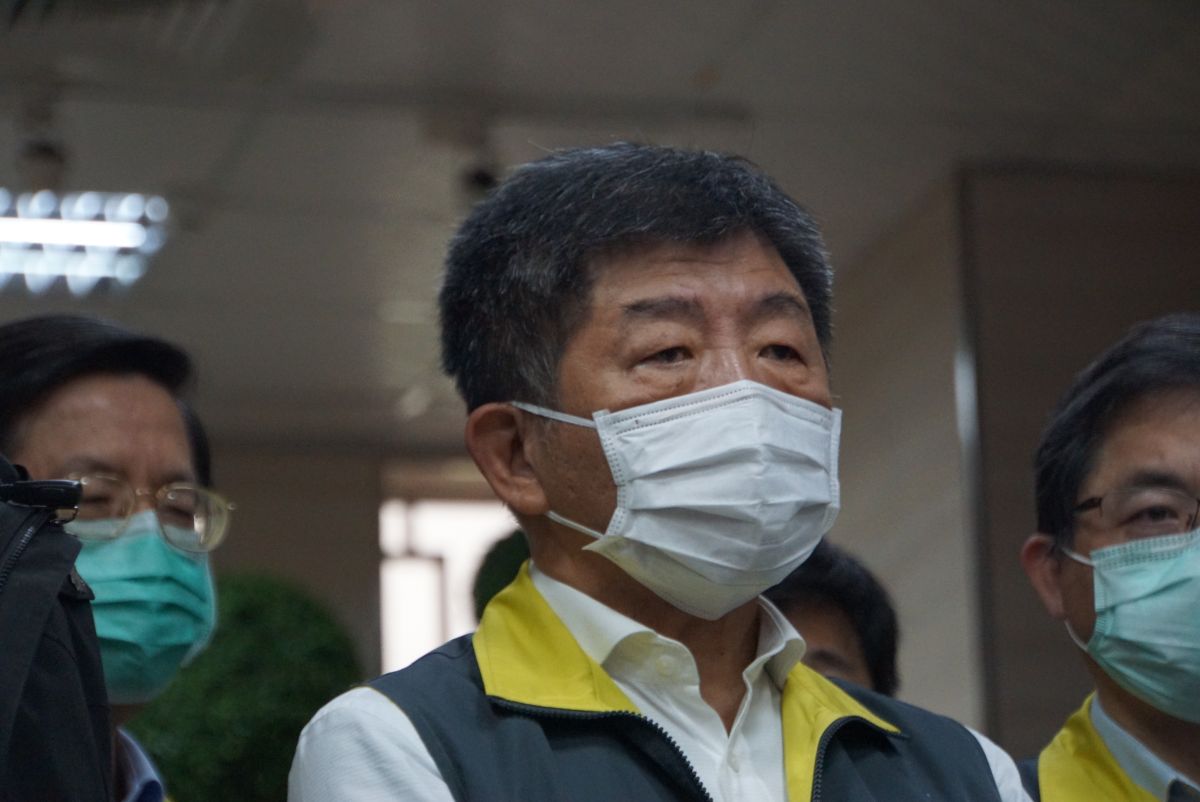 ▲針對網路發起捐口罩援外，中央流行疫情指揮中心指揮官陳時中表示，口罩受到國家徵用，不是個人財產，不能說捐就捐。（圖／記者呂炯昌攝, 2020.4.5）