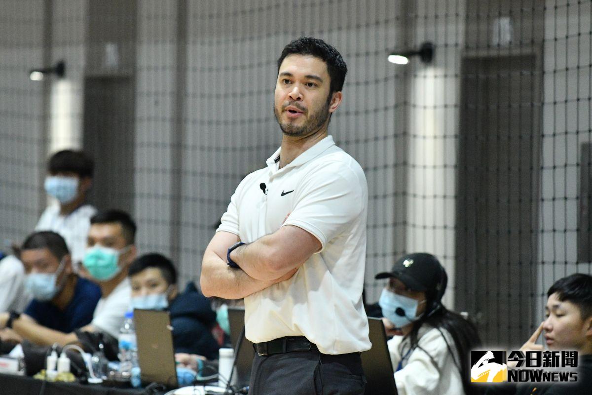 ▲SBL桃園璞園建築總教練：麥班達。（圖／林柏年攝 ,2020.04.05）