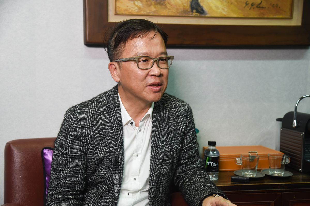 ▲Up直播執行長葉冠義。（記者陳明安攝）