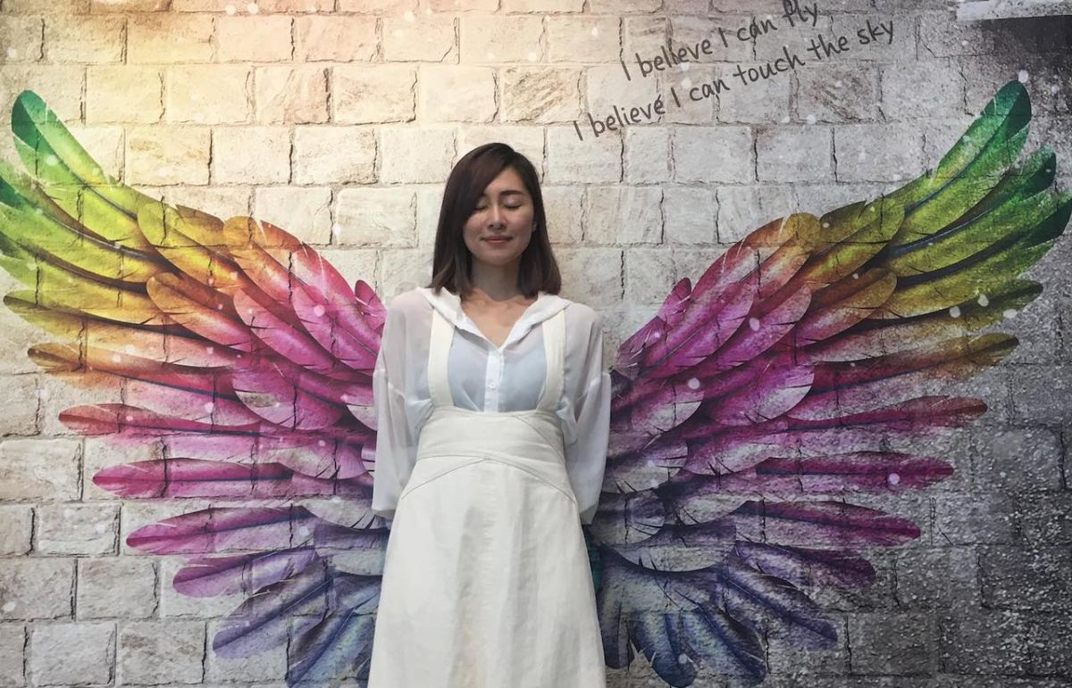 ▲張棋惠慘被老公觀廁所。（圖／翻攝臉書）