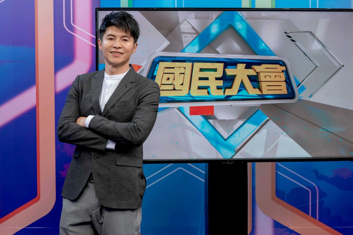 ▲謝曜州入主《國民大會》。（圖／TVBS）