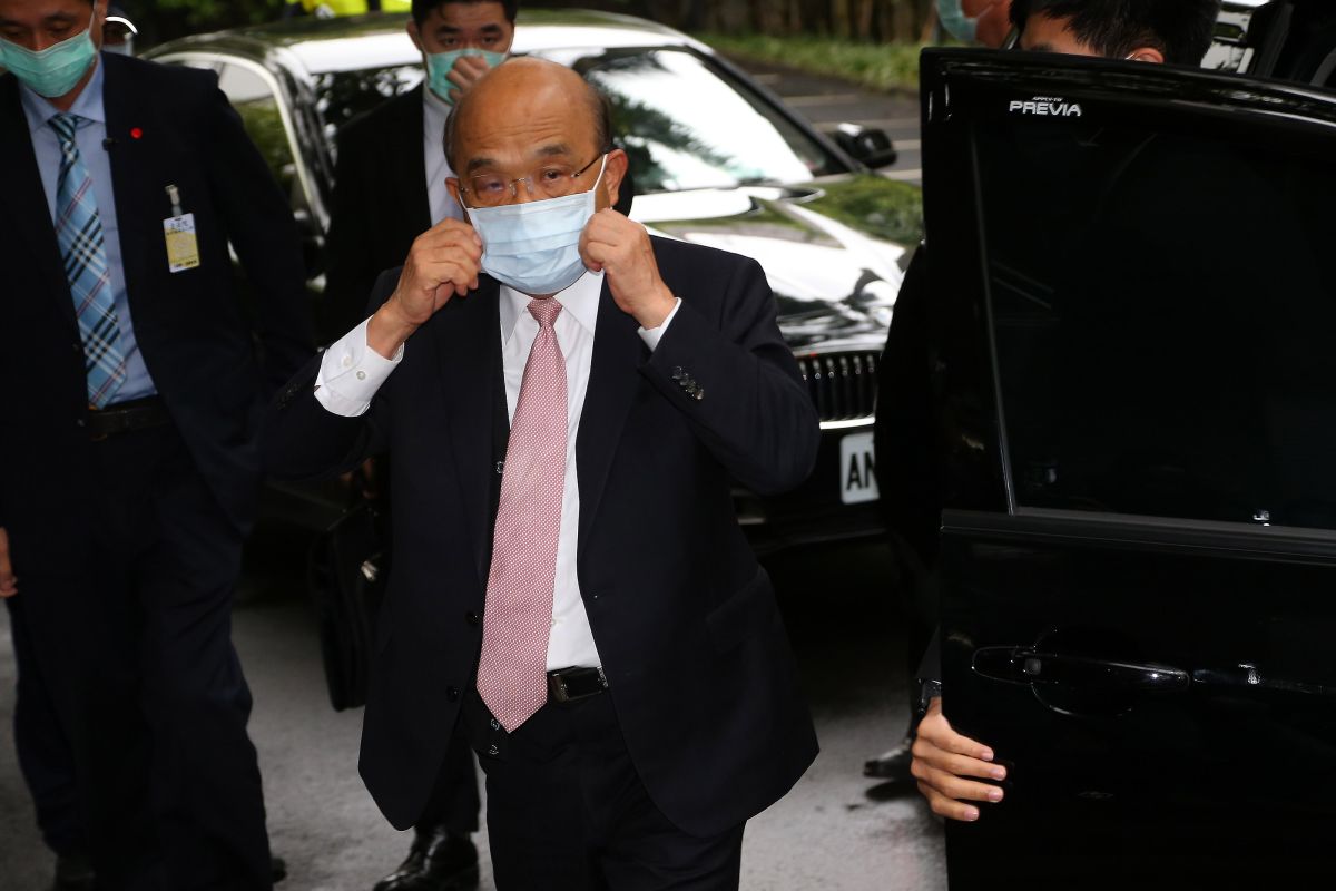 行政院長蘇貞昌。( 圖 / 記者林柏年攝 )