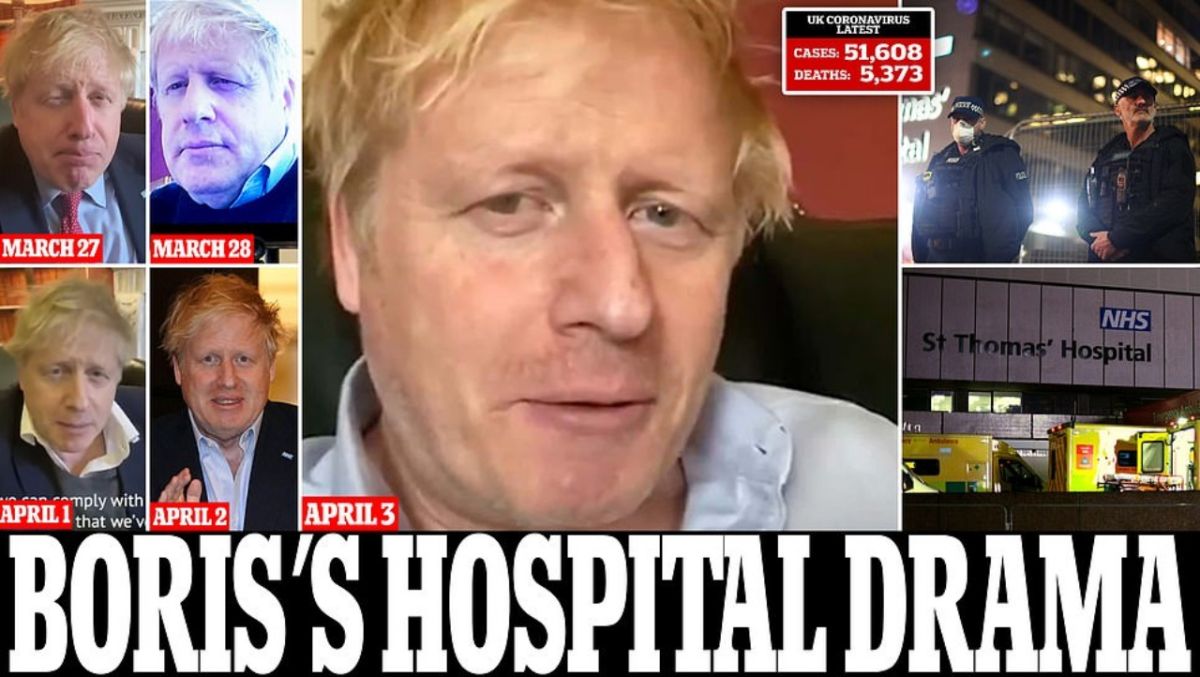 ▲英國媒體指出，強生自從得了新冠肺炎後，氣色越來越差。（圖／翻攝自每日郵報）
