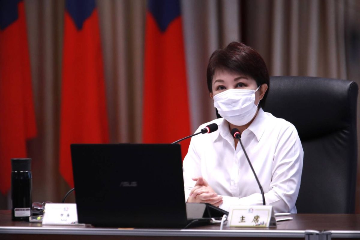 ▲市長盧秀燕表示，市府推動安心旅宿標章有保證，吸引不少全國遊客願意到台中，力求防疫及旅遊平衡。 (圖／柳榮俊翻攝2020.4.7)