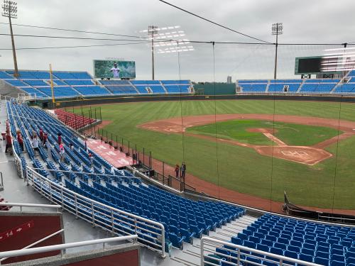 桃園市政府長期與在地的桃猿球團積極配合，沒有因為中間有政黨輪替中斷連結。（圖／吳政紘攝）