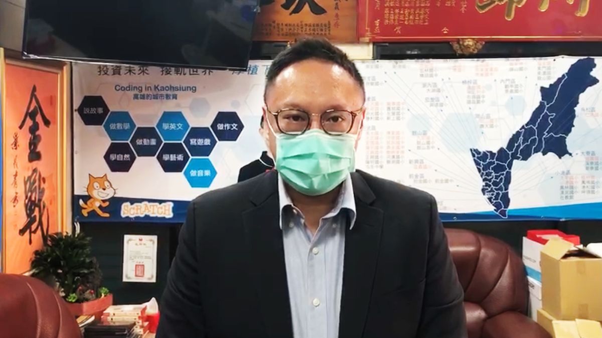 ▲高雄市新聞局長鄭照新指出，訴訟案委由律師處理，韓市長持續專注在防疫及市政工作，不受政治運動影響市府日常運作。(圖／記者郭杰翻攝，2020.04.08)