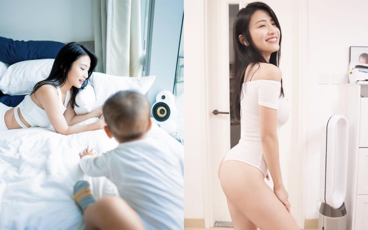▲香港藝人林芊妤上圍豐滿，育有1歲兒子。（圖／翻攝林芊妤臉書） 