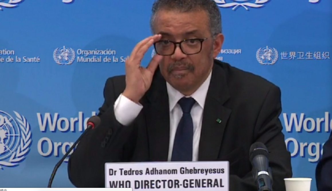 ▲WHO秘書長譚德塞。（圖／翻攝 WHO 臉書）