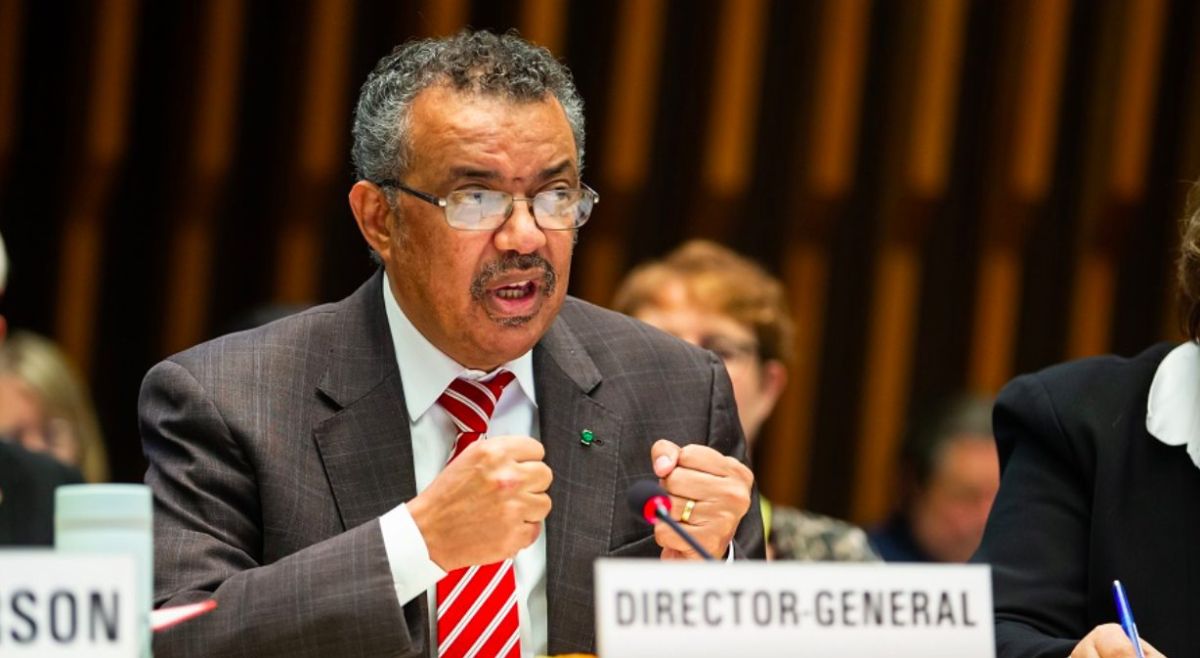 ▲WHO秘書長譚德塞。（圖／翻攝WHO推特）