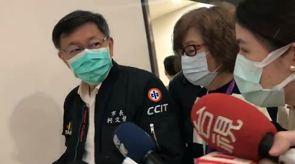 ▲台北市長柯文哲。（圖／記者丁上程攝, 2020.4.9）