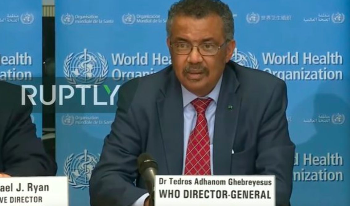 ▲WHO秘書長譚德塞。（圖／翻攝WHO推特）