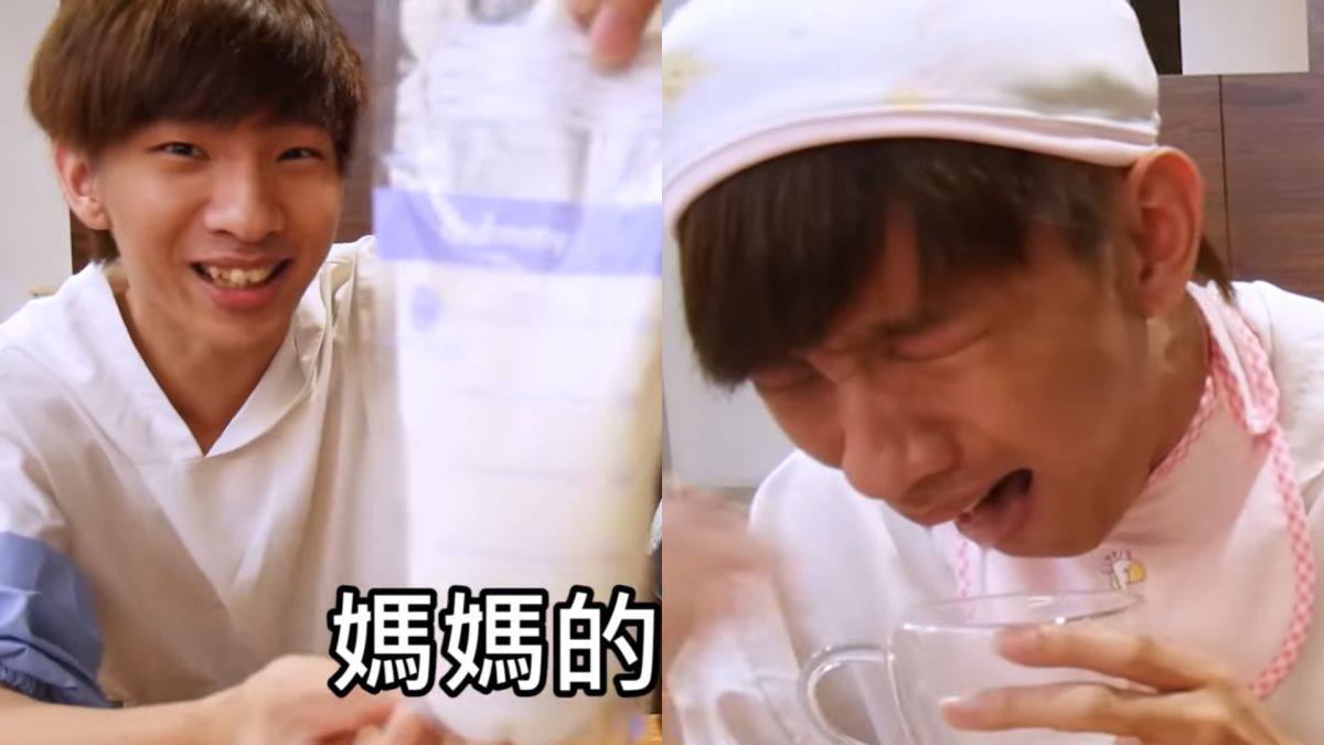 ▲小玉以母奶為主題拍影片，片中糟蹋珍貴母乳被網友罵翻。（圖／小玉YouTube）