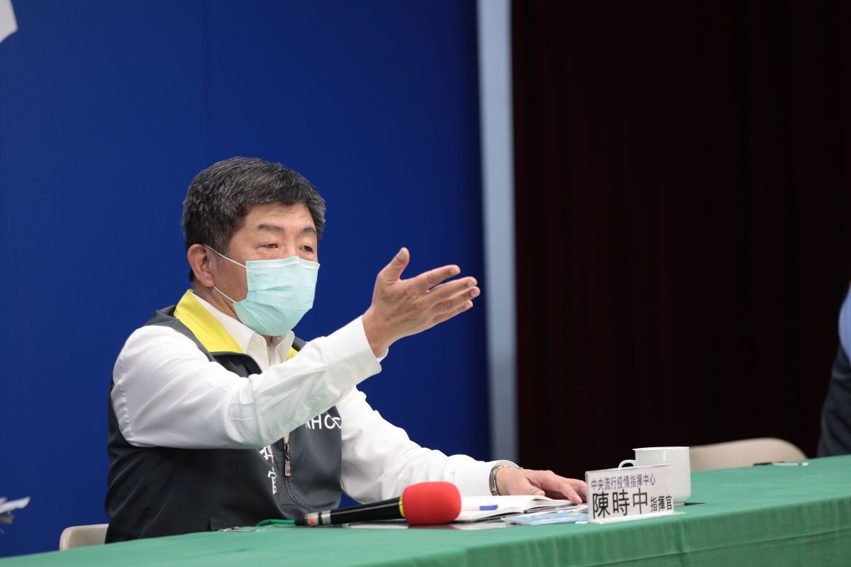 ▲中央流行疫情指揮中心指揮官陳時中。（圖／指揮中心提供）