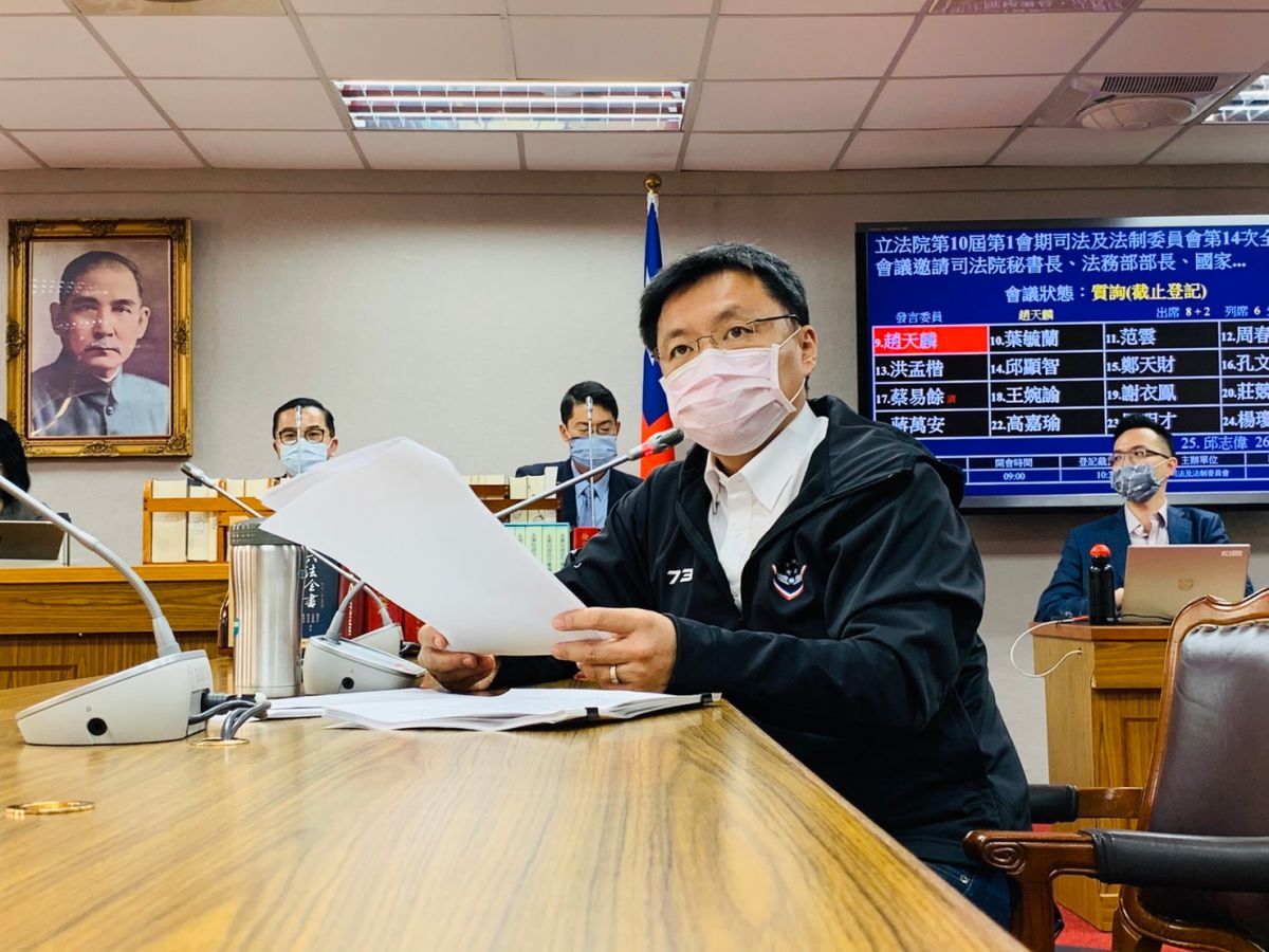 ▲民進黨立委趙天麟。（圖／記者劉育辰攝）